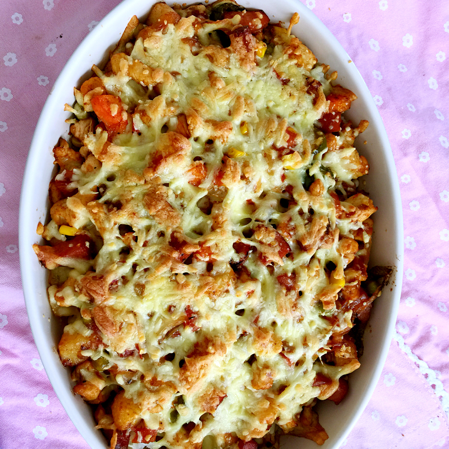 番茄鸡肉浓情焗饭【两人份】