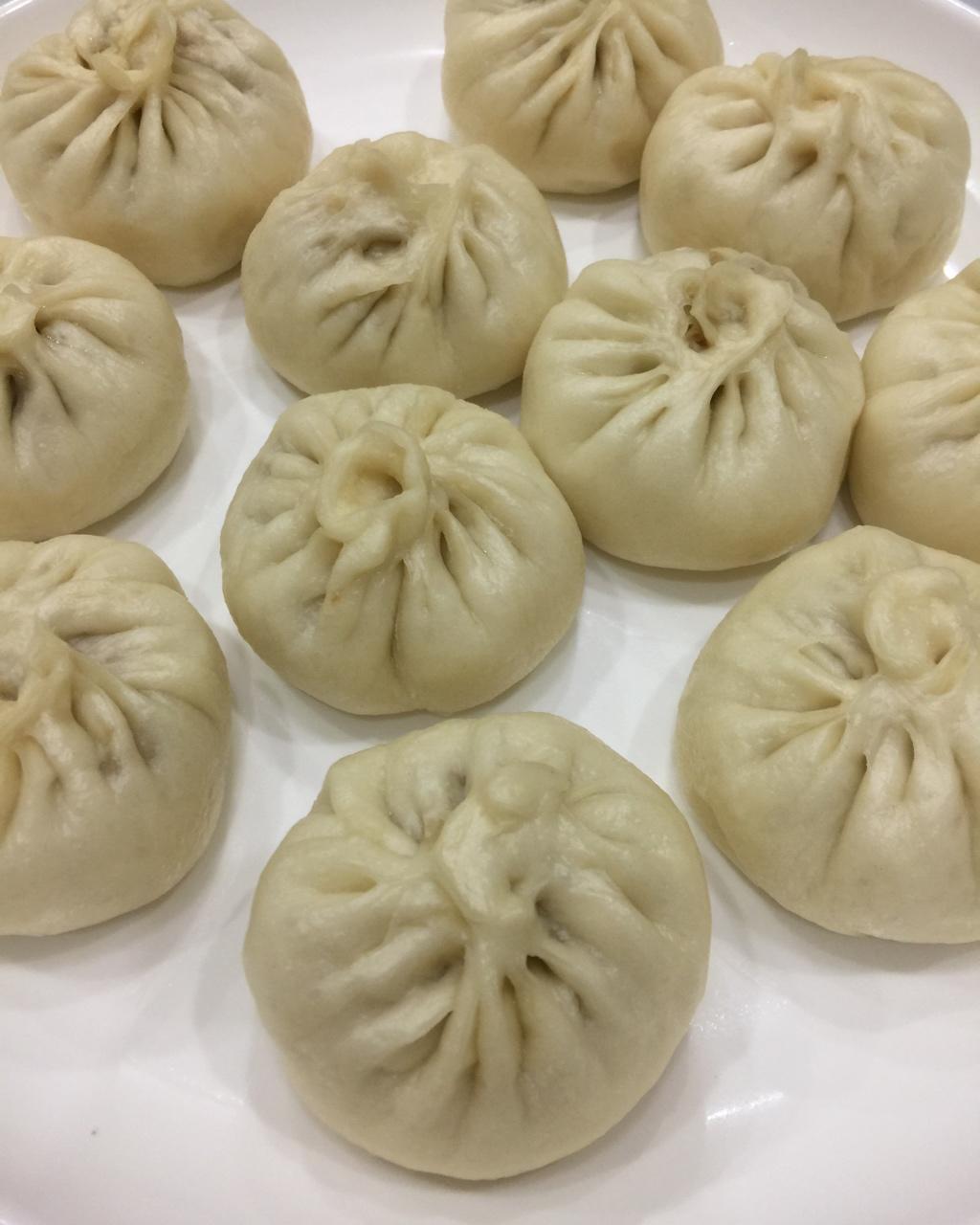 手工包子（肚脐包）