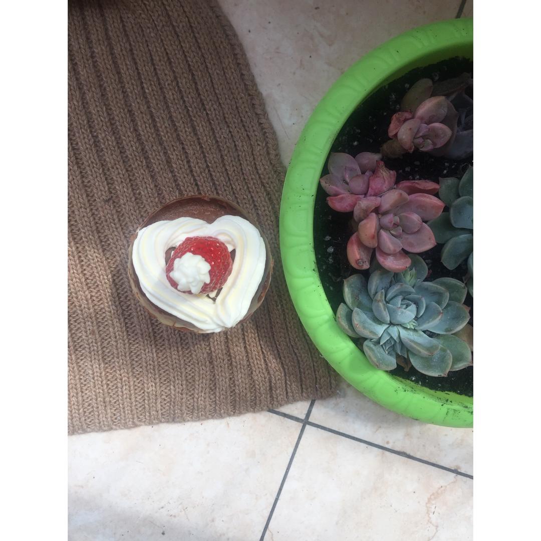 超润巧克力纸杯蛋糕（非常适合裱花、盖糖皮的cupcake方子）