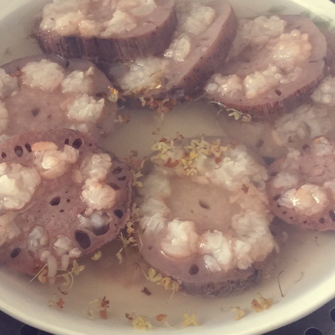 桂花糯米藕