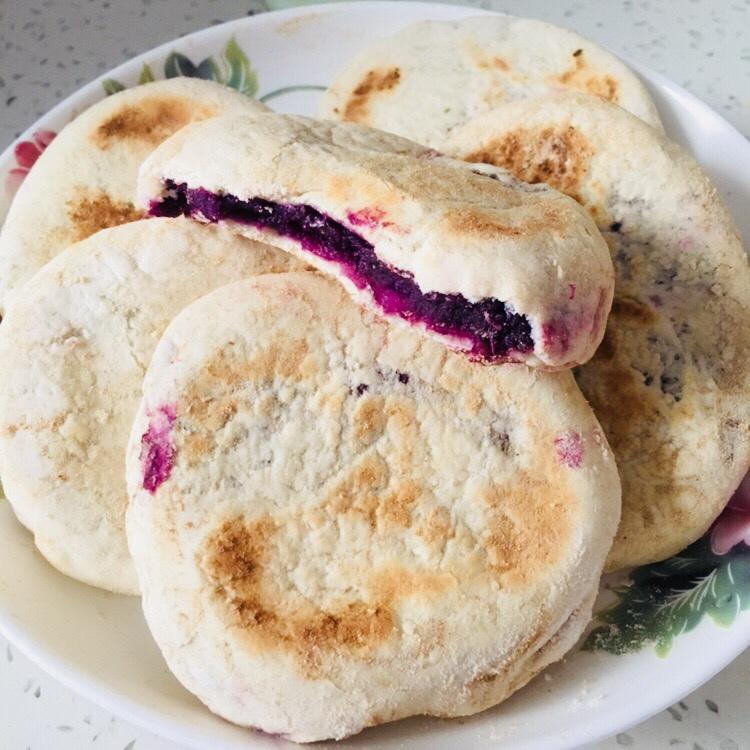 紫薯饼（无油）