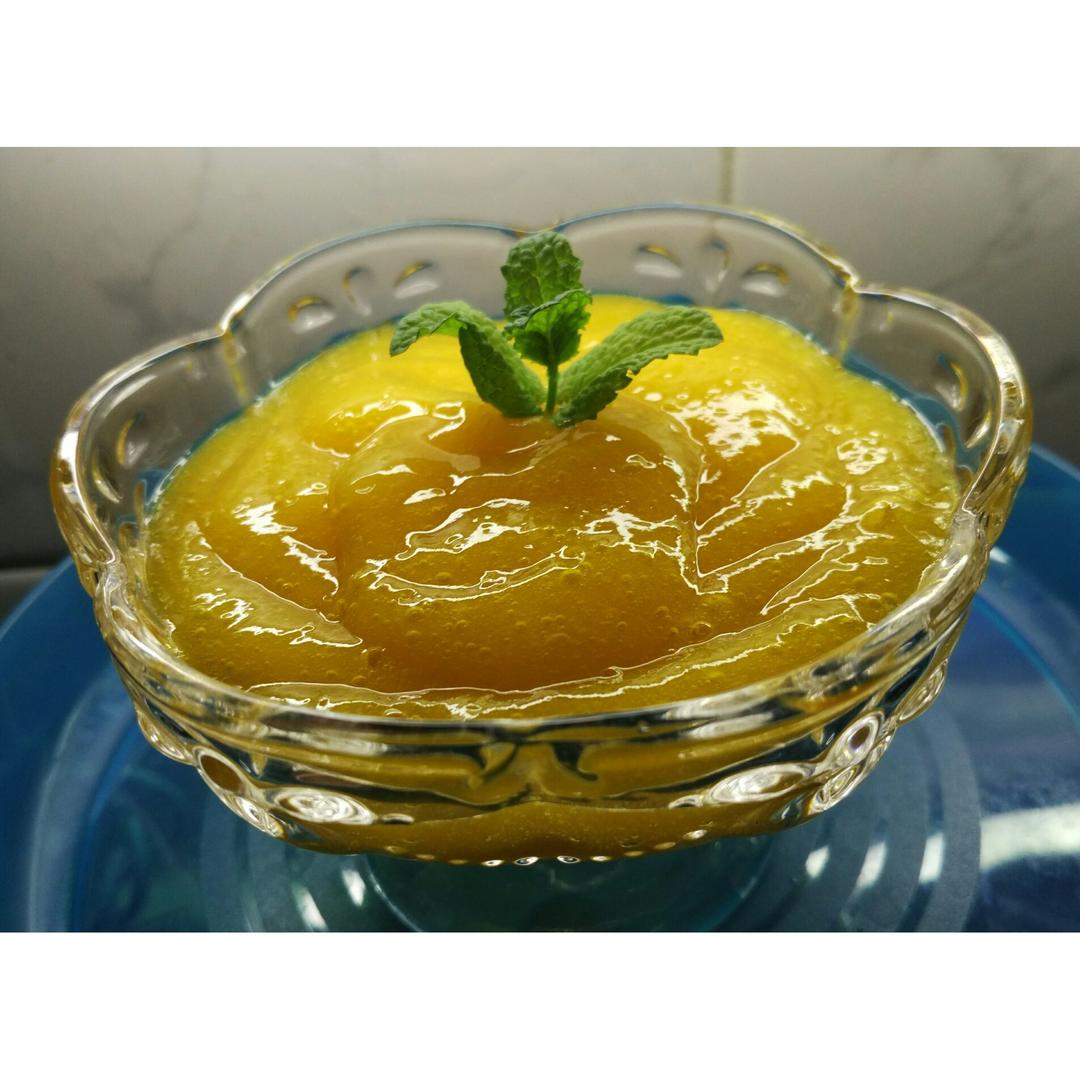 绿羽毛做的芒果泥芒果控的福音