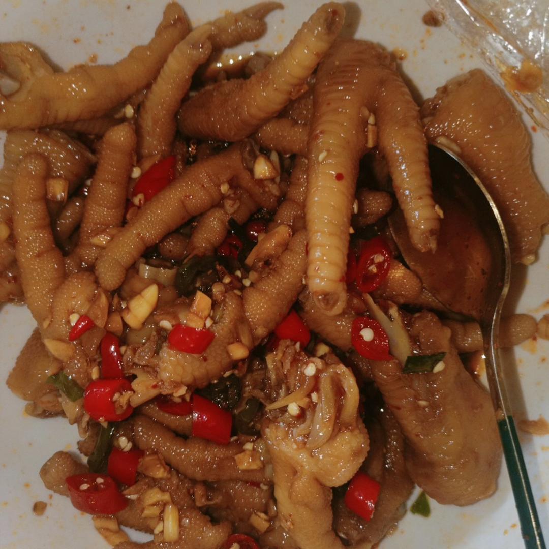 【柠檬酸辣鸡爪】自制超级无敌美味的网红鸡爪