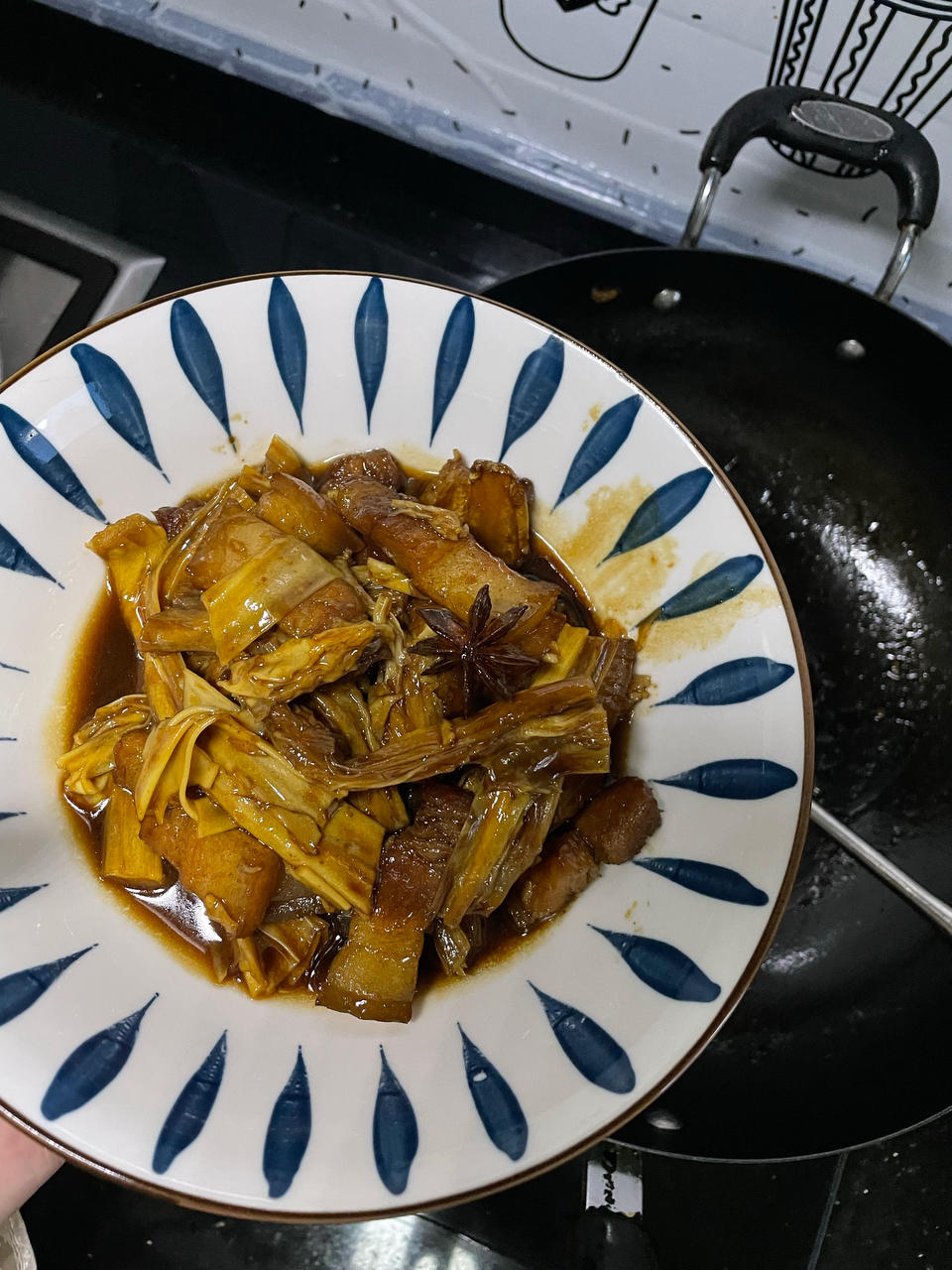 腐竹烧肉