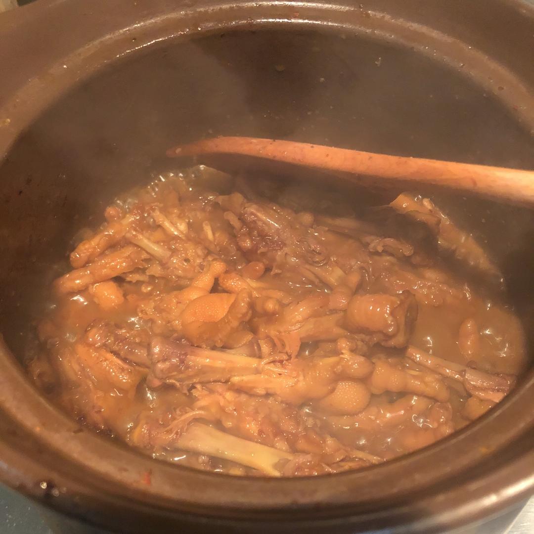 香辣烧鸡爪