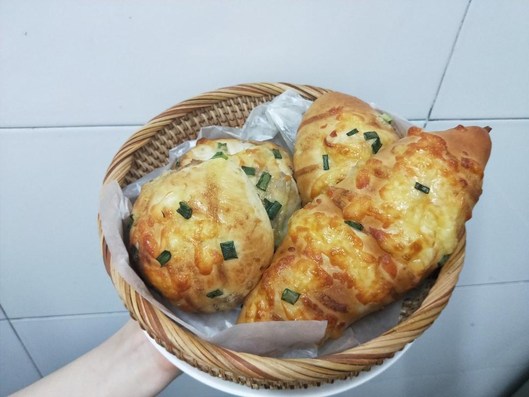 超软葱香芝士包（淡奶油面包体）