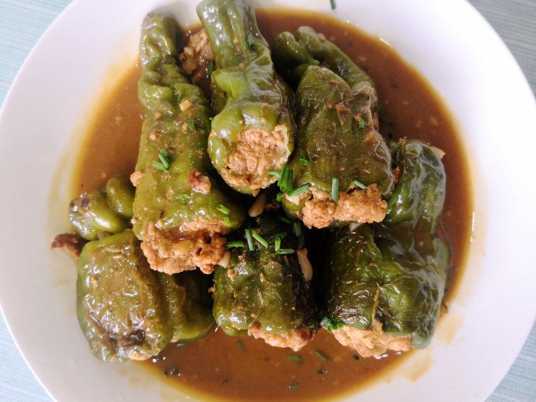 虎皮青椒塞肉