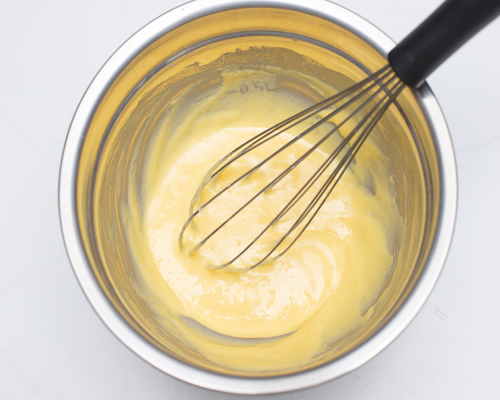 简单又好吃的海盐奶盖爆浆蛋糕教程配方！的做法 步骤5