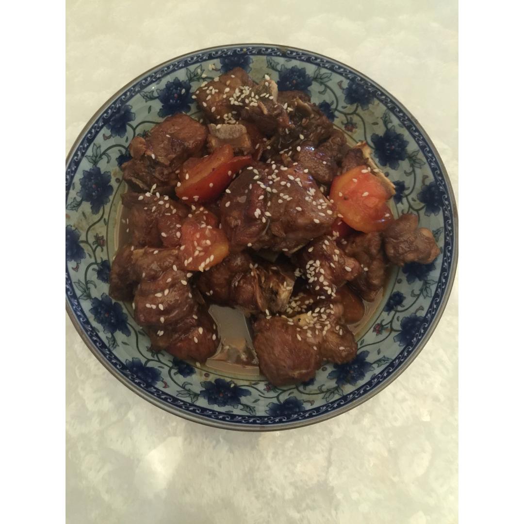 懒人版糖醋排骨