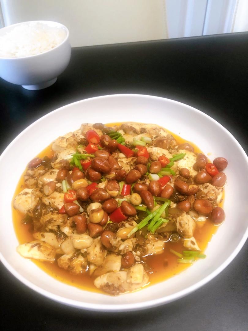 孜然嫩豆腐