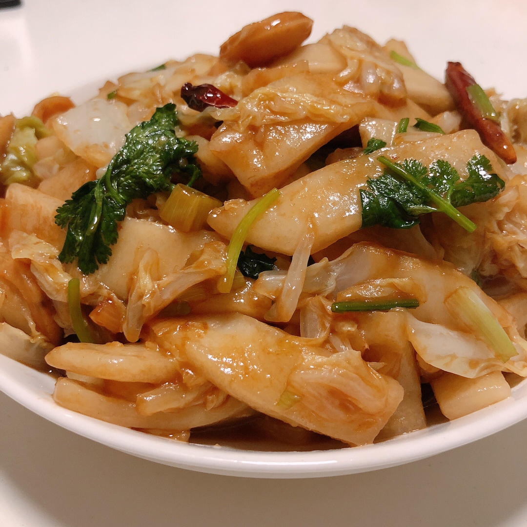 炒饵块粑～这样才好吃