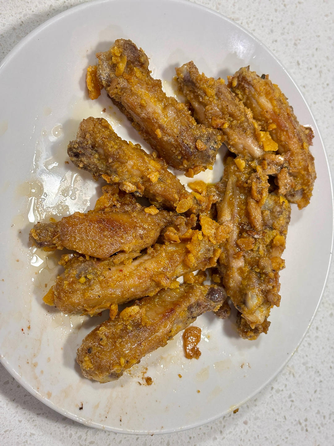 金沙鸡翅【咸蛋黄焗鸡翅】