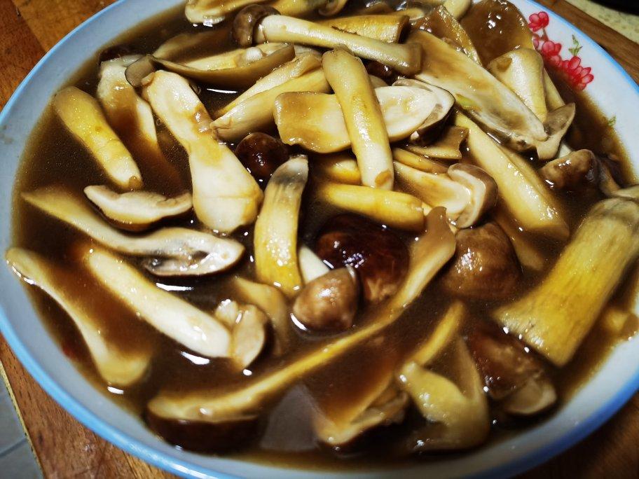 素炒松茸