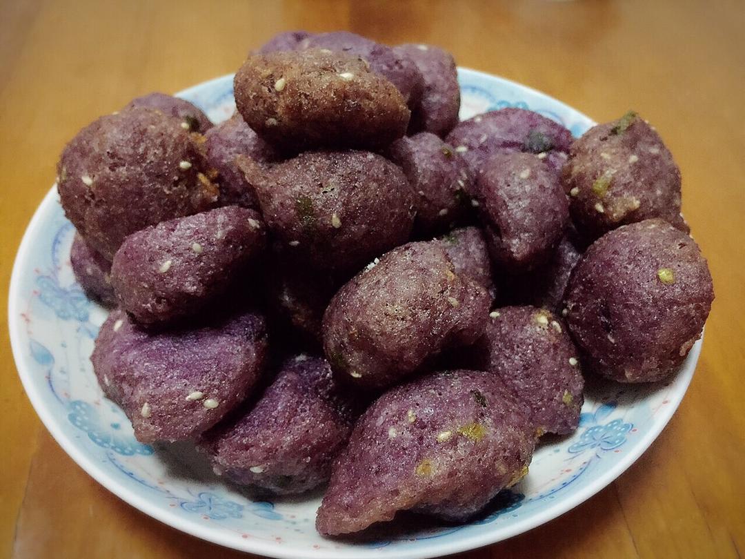 油炸薯丸（薯包）妈妈的味道的做法