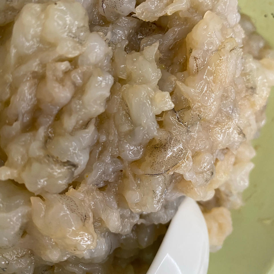 不加粉的Q弹虾滑