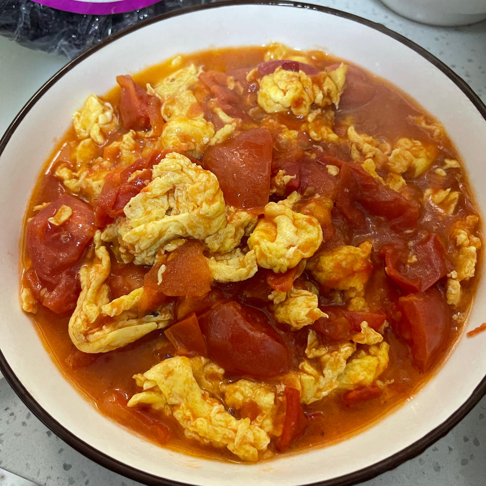 ㊙️一人食|饭店风味番茄炒蛋做法揭秘