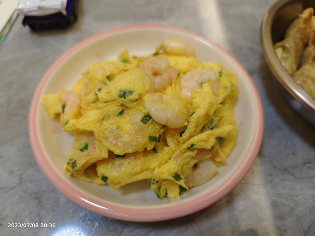 虾仁滑炒鸡蛋