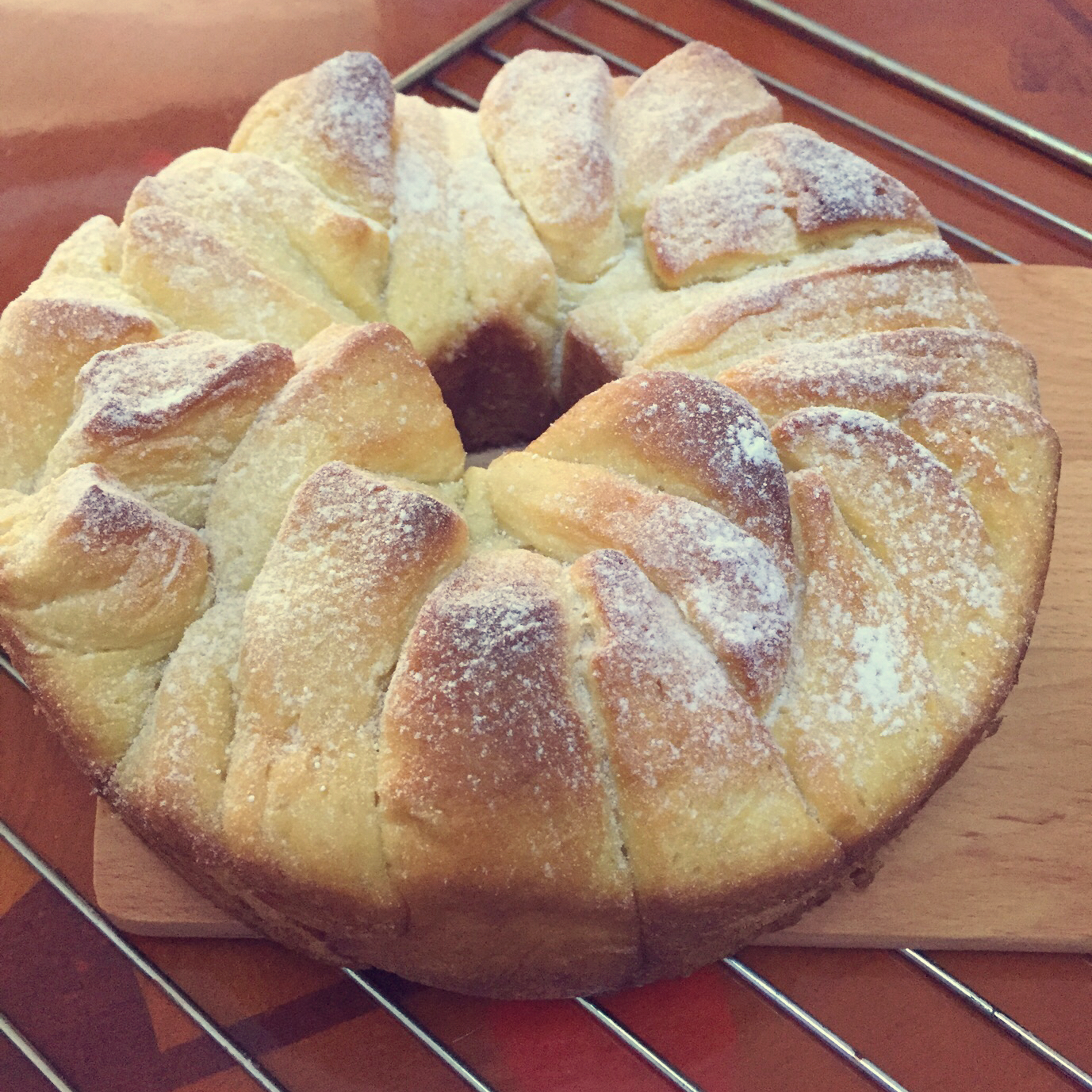 日式香浓炼乳面包