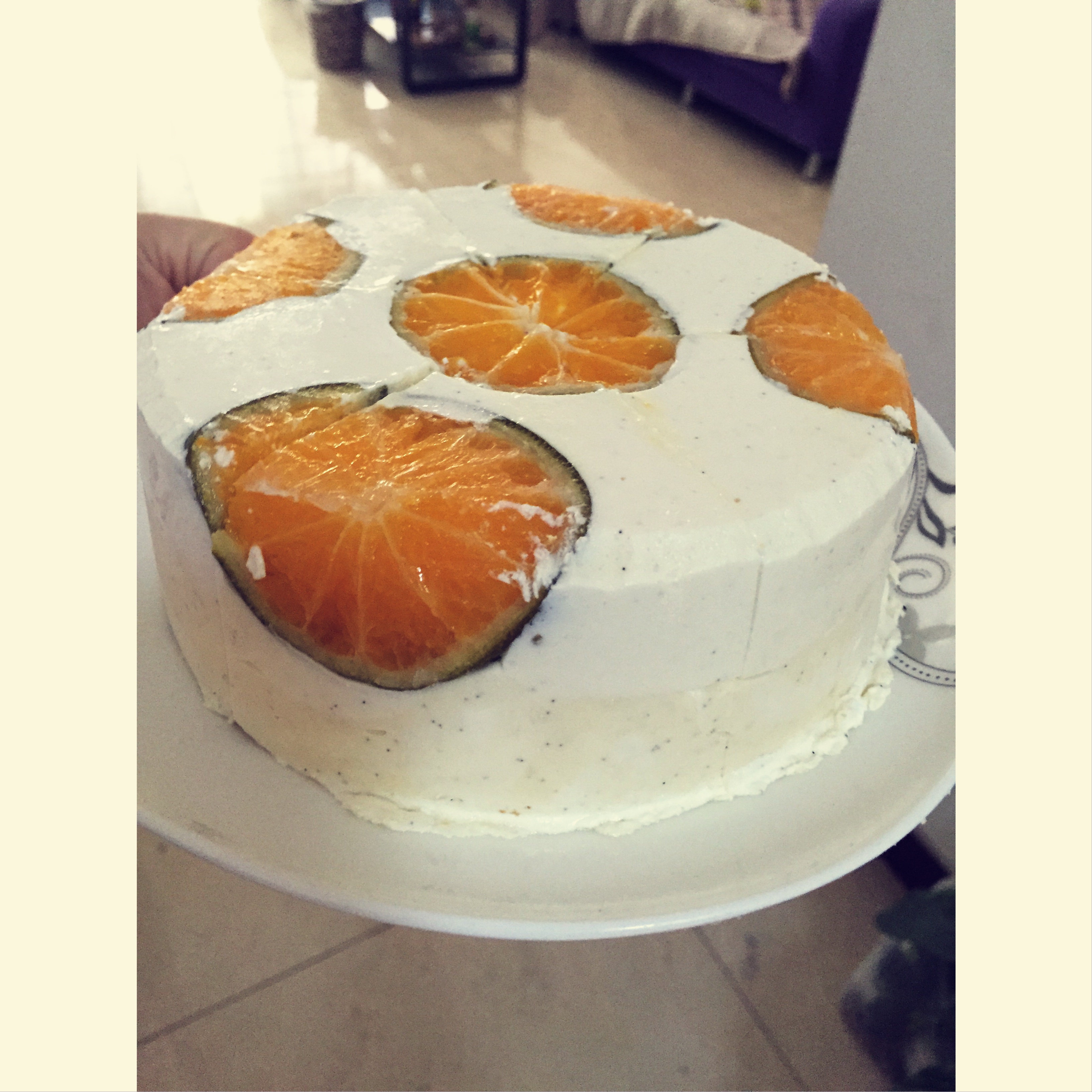 《Tinrry下午茶》教你做香橙慕斯（6寸配方）