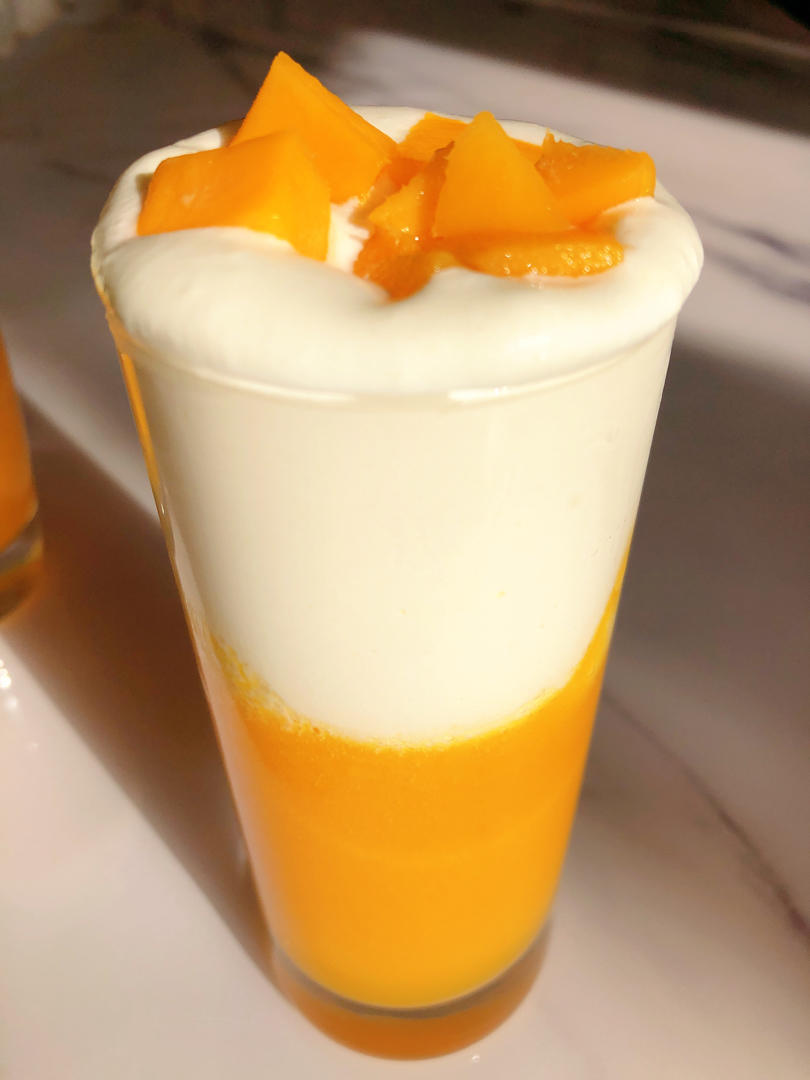 芝芝芒芒(喜茶同款芒果芝士奶盖茶)