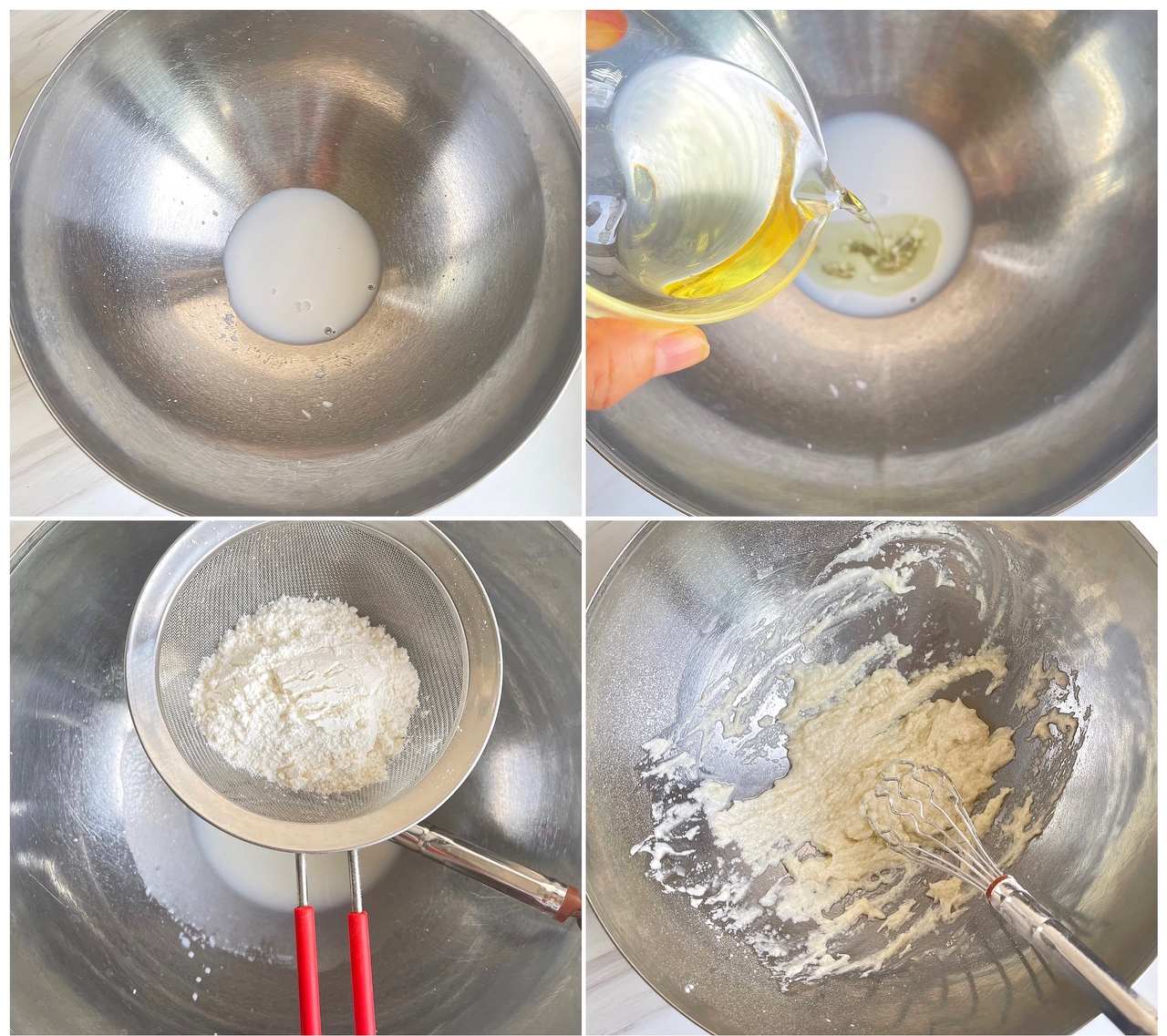 椰香芋泥蛋糕的做法 步骤1
