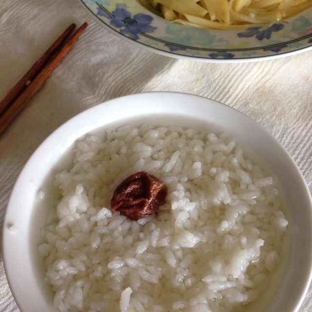 梅子茶泡饭