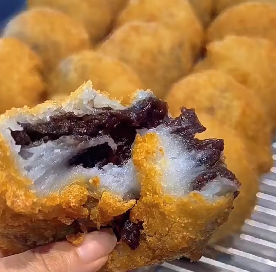 外酥里糯油炸糕—被它馋了好久，终于研究出这款蓬松酥脆的炸糕了