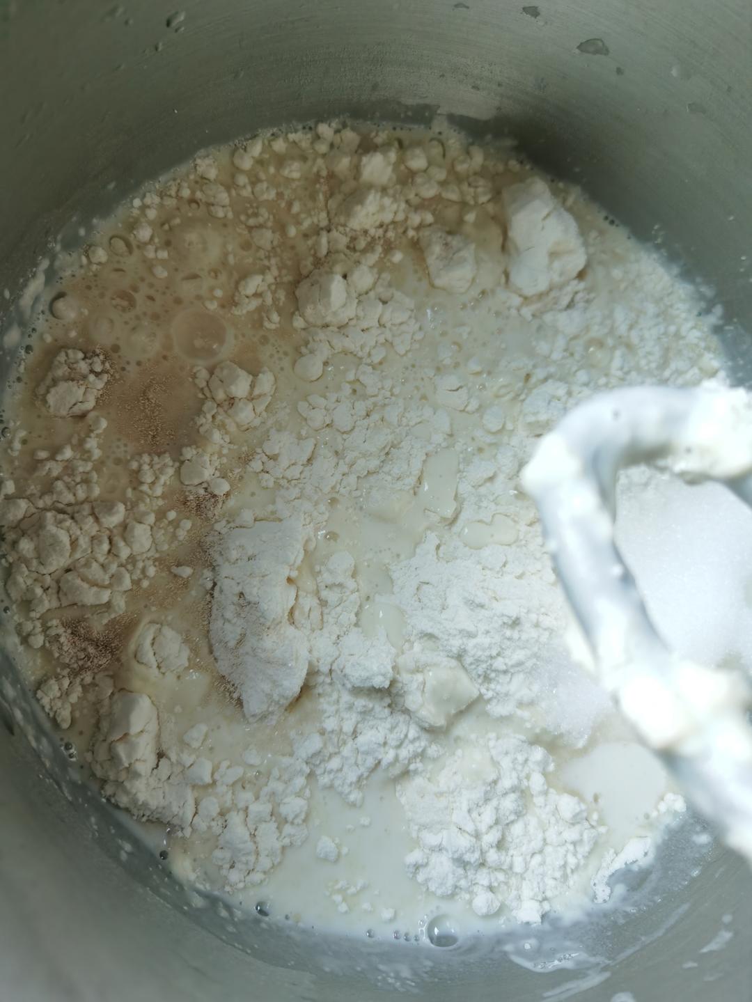 纯奶手撕吐司的做法 步骤1