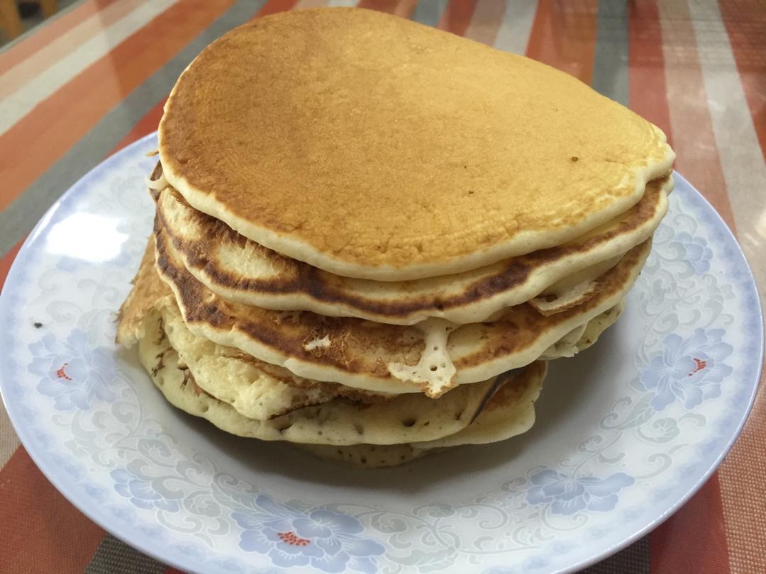 美式早餐pancake煎薄饼