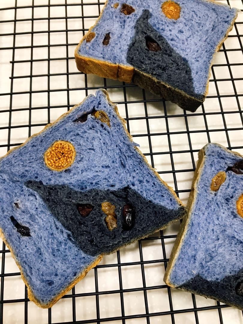 波兰种星空吐司（后油后酵母法）