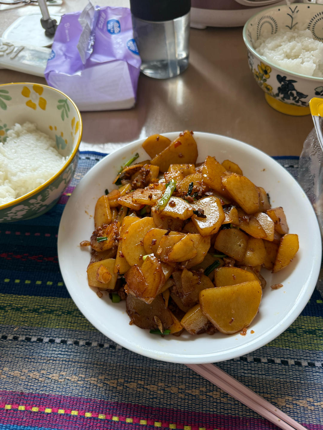 超级下饭的肉沫炒土豆！