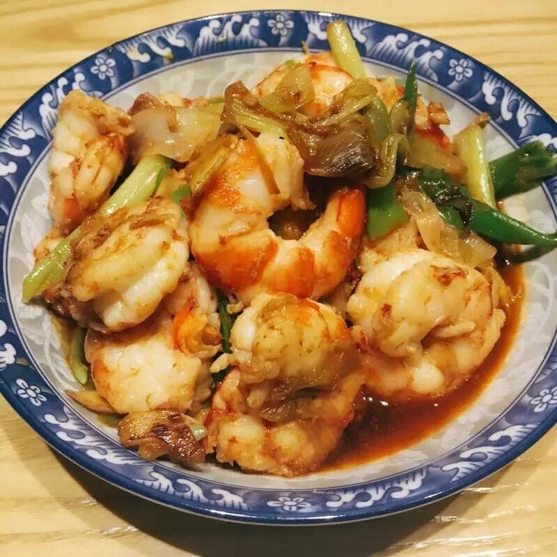 油焖阿根廷红虾
