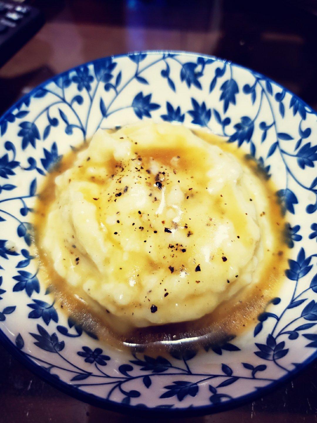 鸡汁土豆泥（完爆kfc）