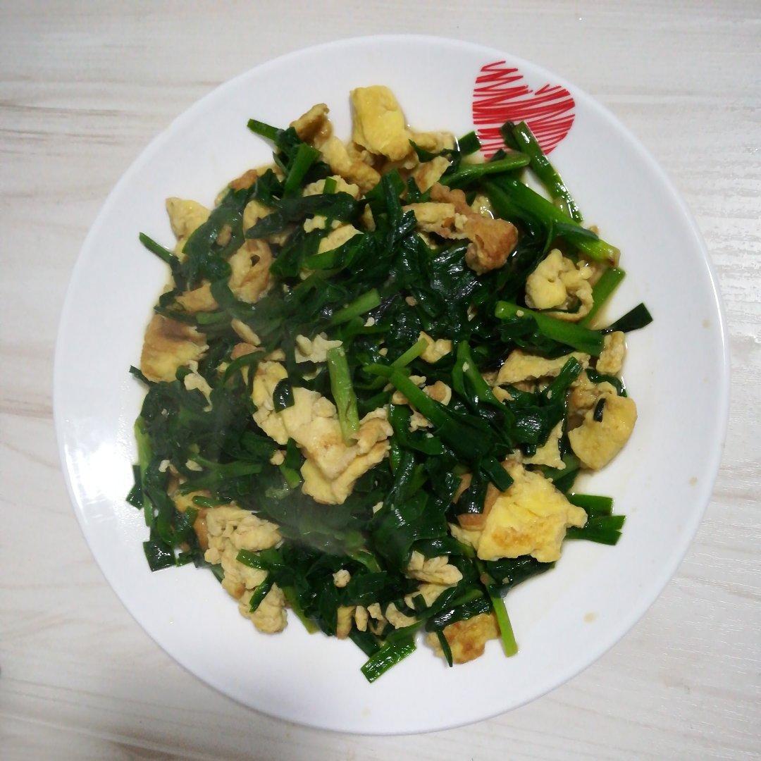 快手韭菜炒鸡蛋