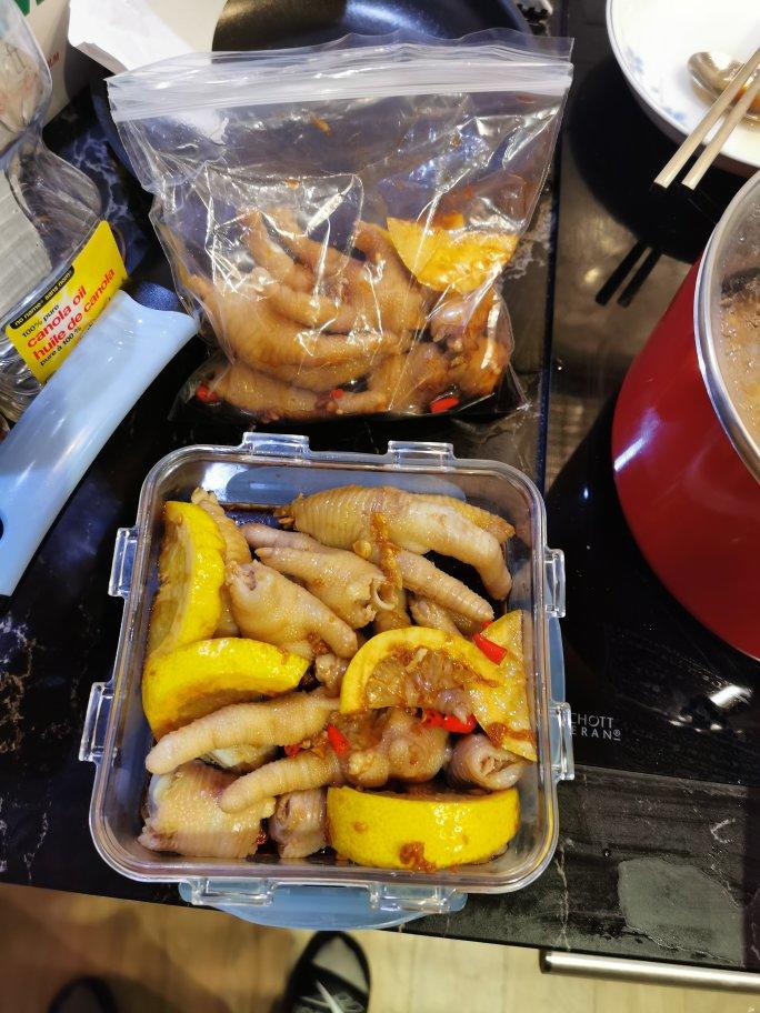 【柠檬酸辣鸡爪】自制超级无敌美味的网红鸡爪