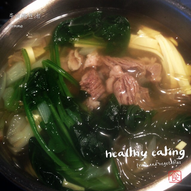 牛肉粉丝汤