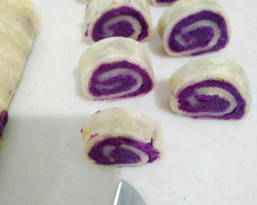 超级简单的紫薯卷的做法
