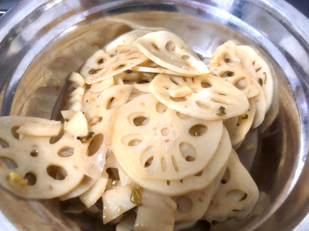 醋溜藕片