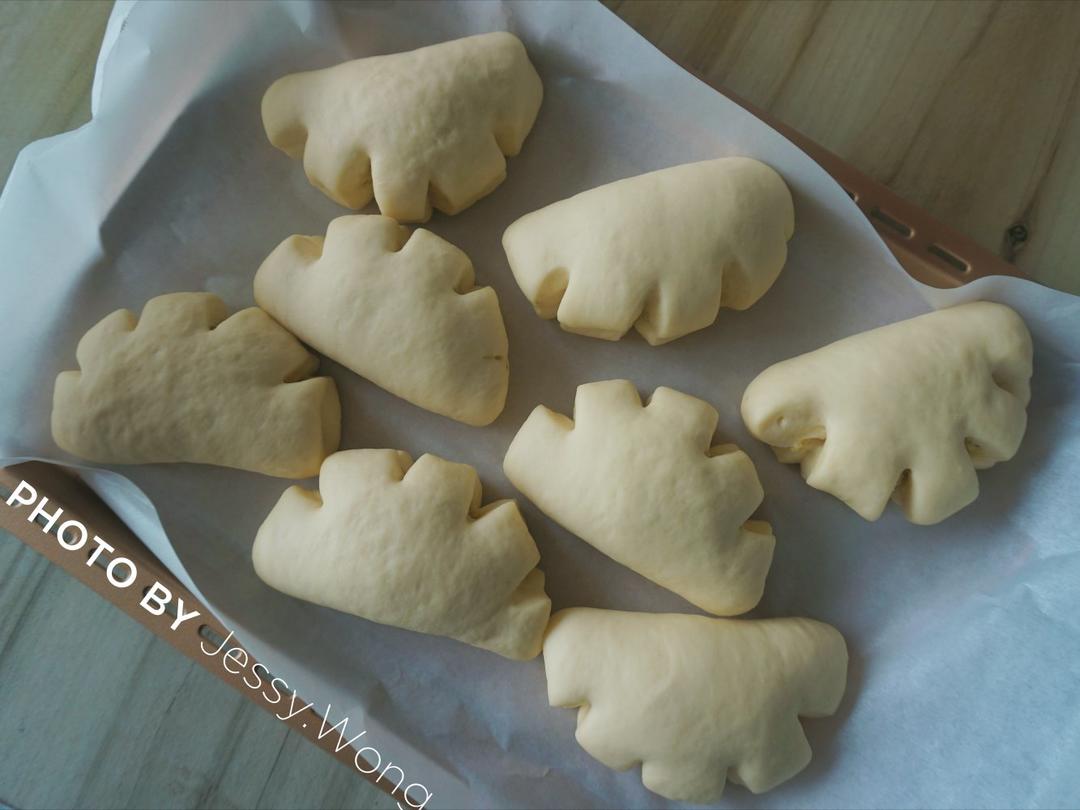 黄米蜜豆小餐包