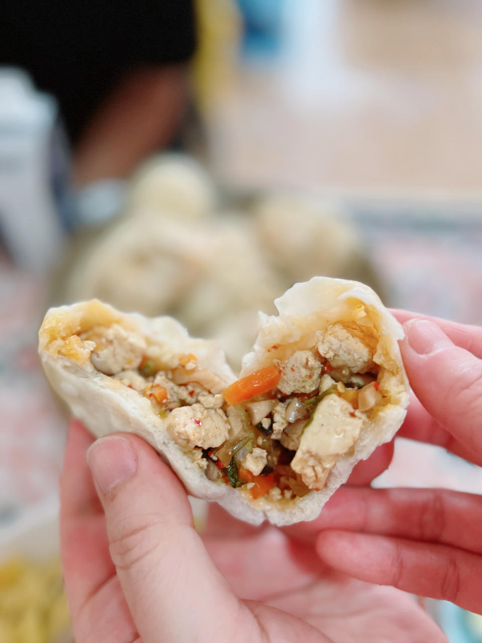 比肉包还好吃的豆腐包子