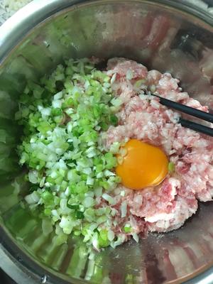 香菇马蹄猪肉饺子的做法 步骤5