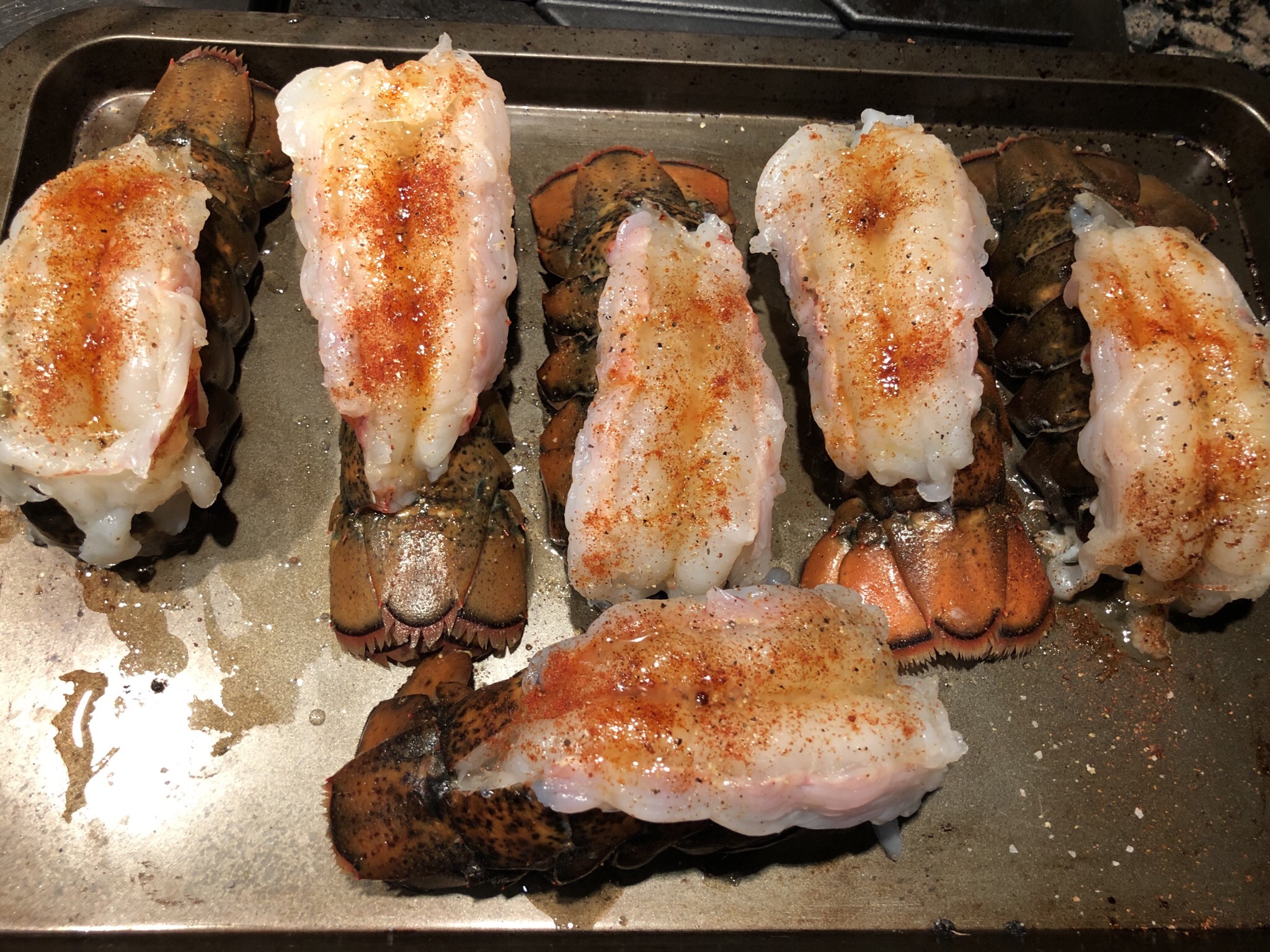 香烤龙虾🦞尾的做法 步骤2