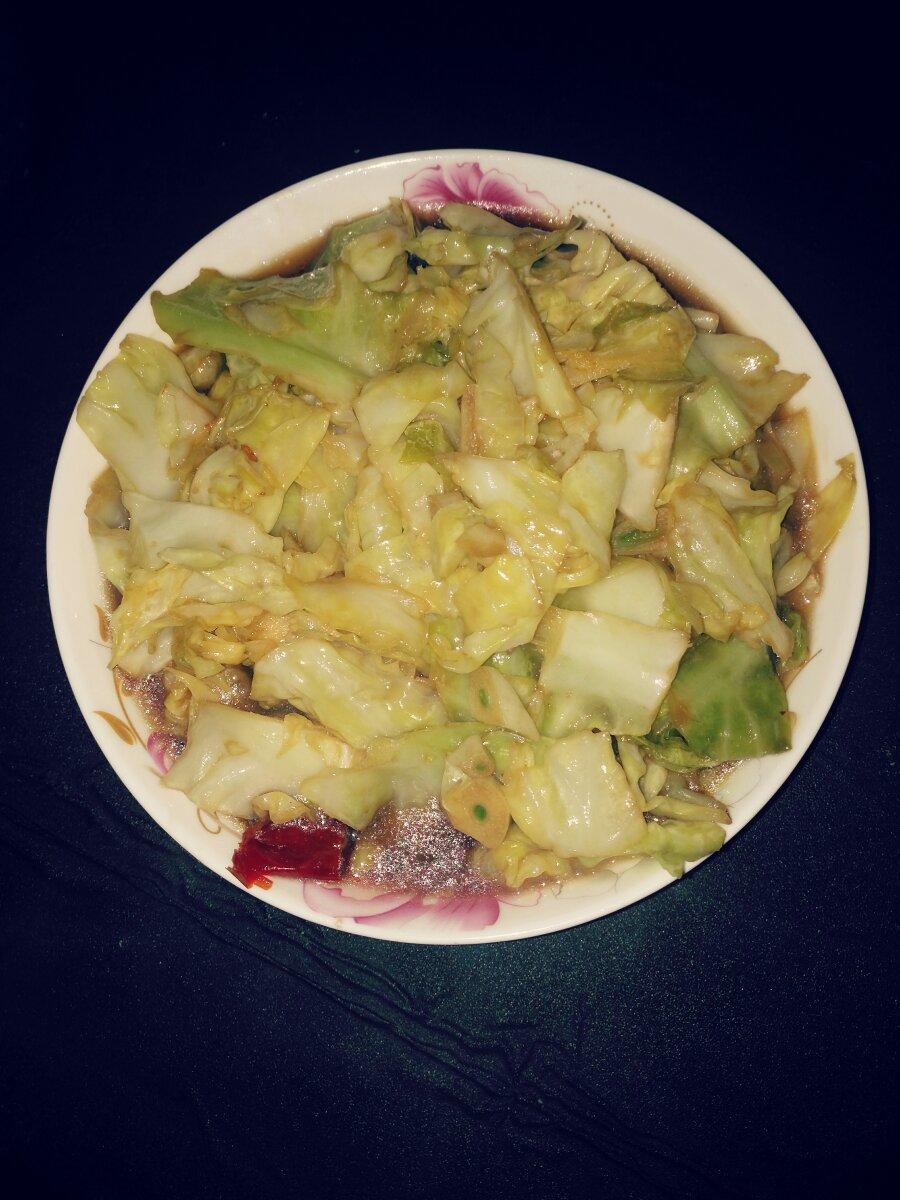 木马木马呐做的清炒包菜