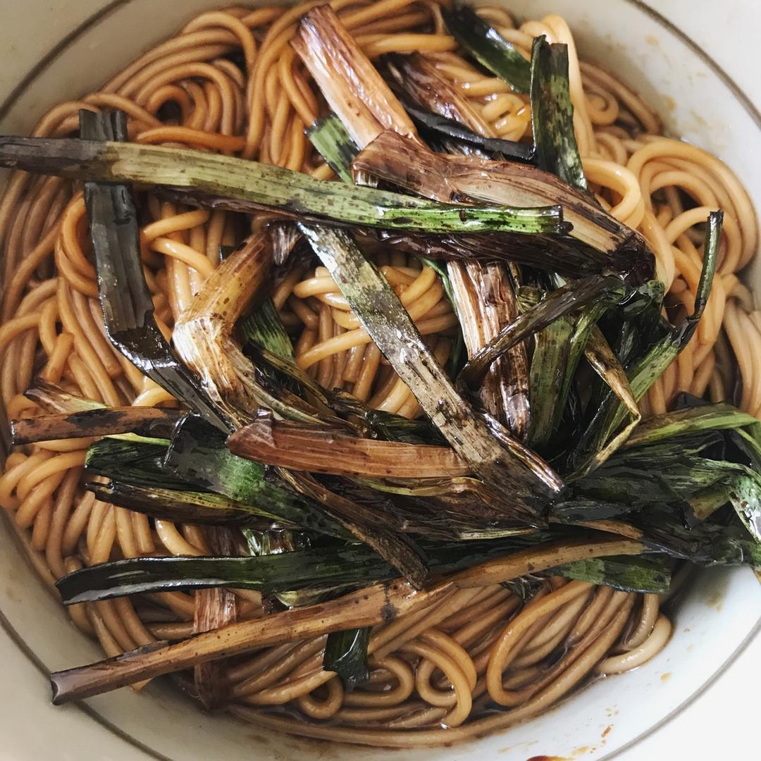 aimelevert做的黄磊版葱油拌面