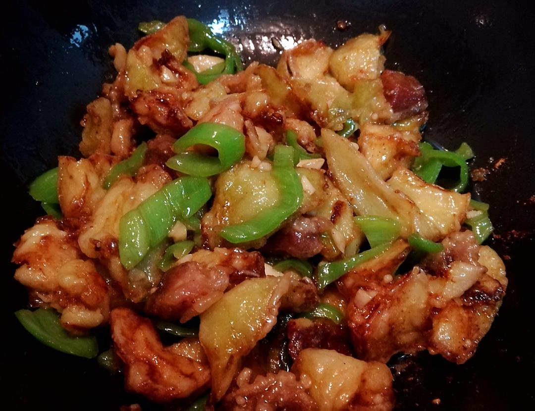 溜肉段烧茄子（东北硬菜呀哈哈）