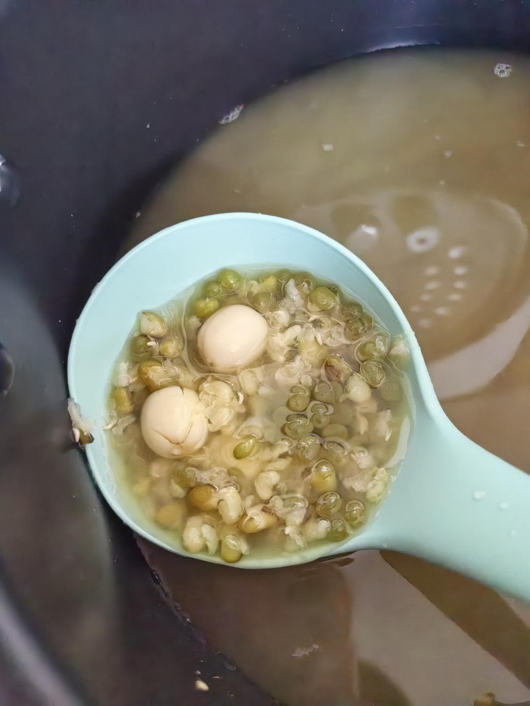 高压锅版清凉解暑绿豆汤