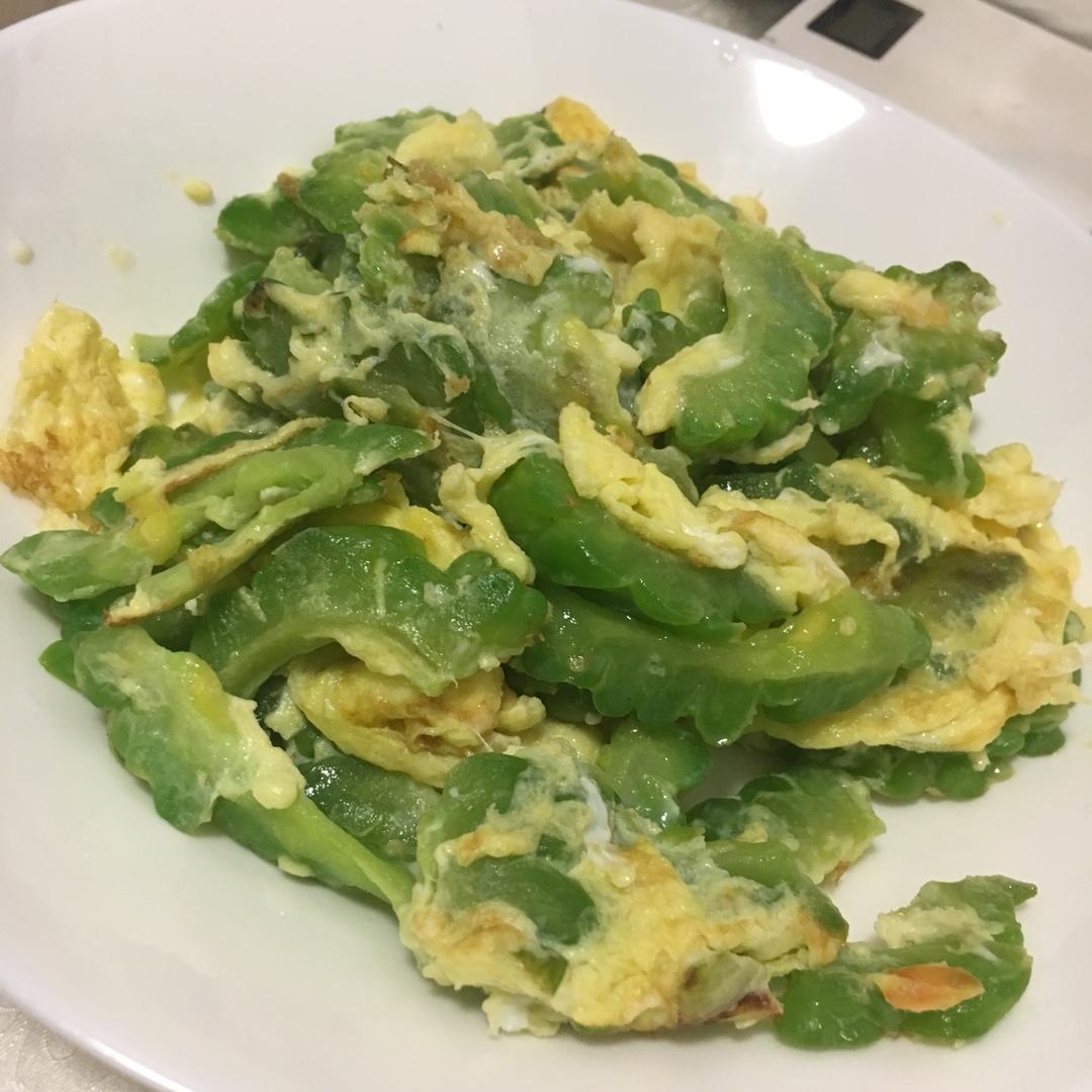 苦瓜炒蛋（清火菜）