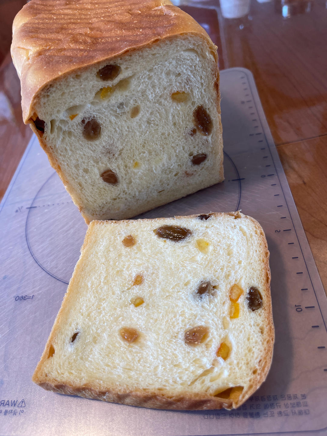 中种法--葡萄干吐司