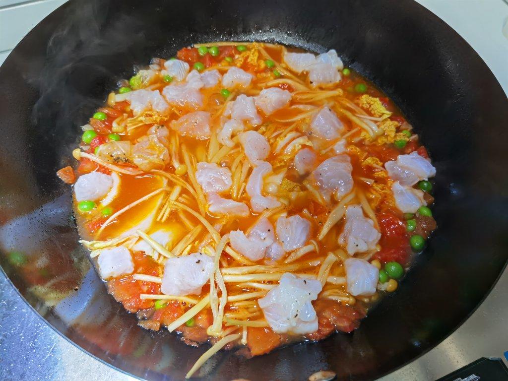 酸爽开胃，番茄巴沙鱼