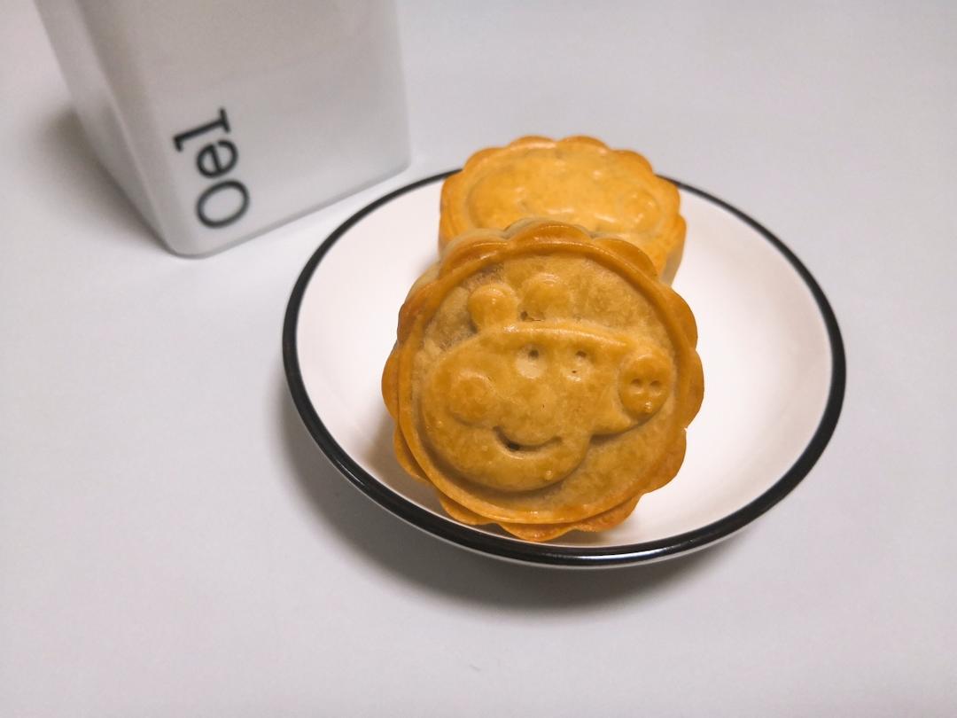 叉烧肉松五仁月饼的做法